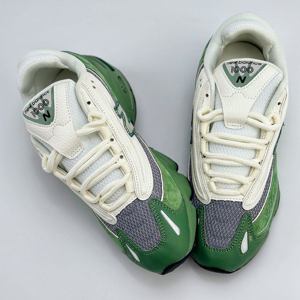 New Balance 1000 Series Running Shoes, Green - Picture 2 of 9